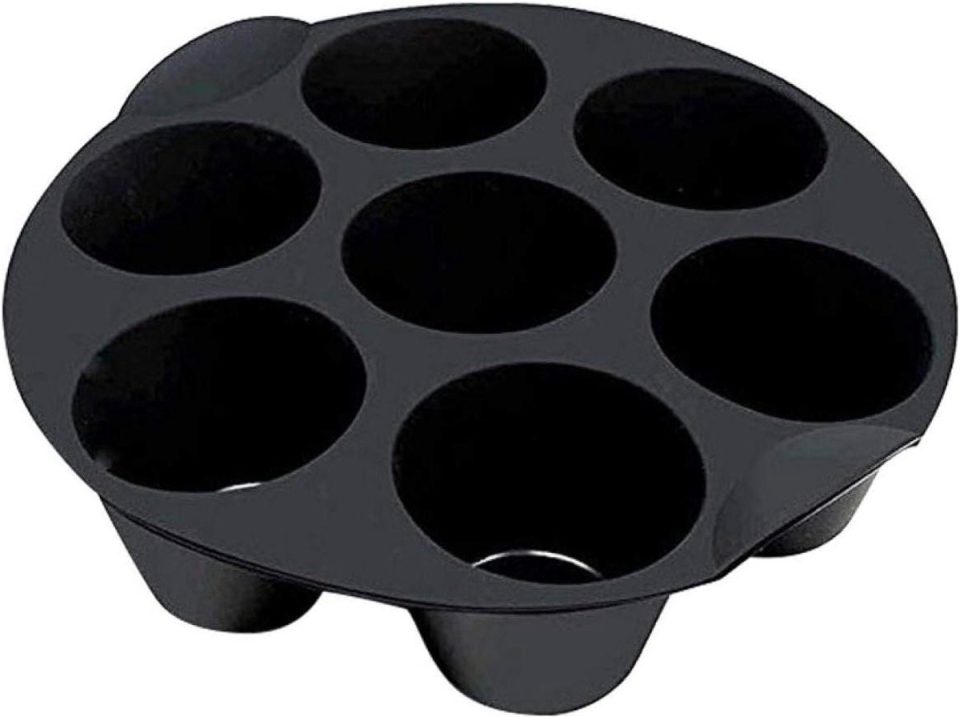 JGS Premium Siliconen Muffin Cups Tray voor Air Fryer 18 cm 21 cm