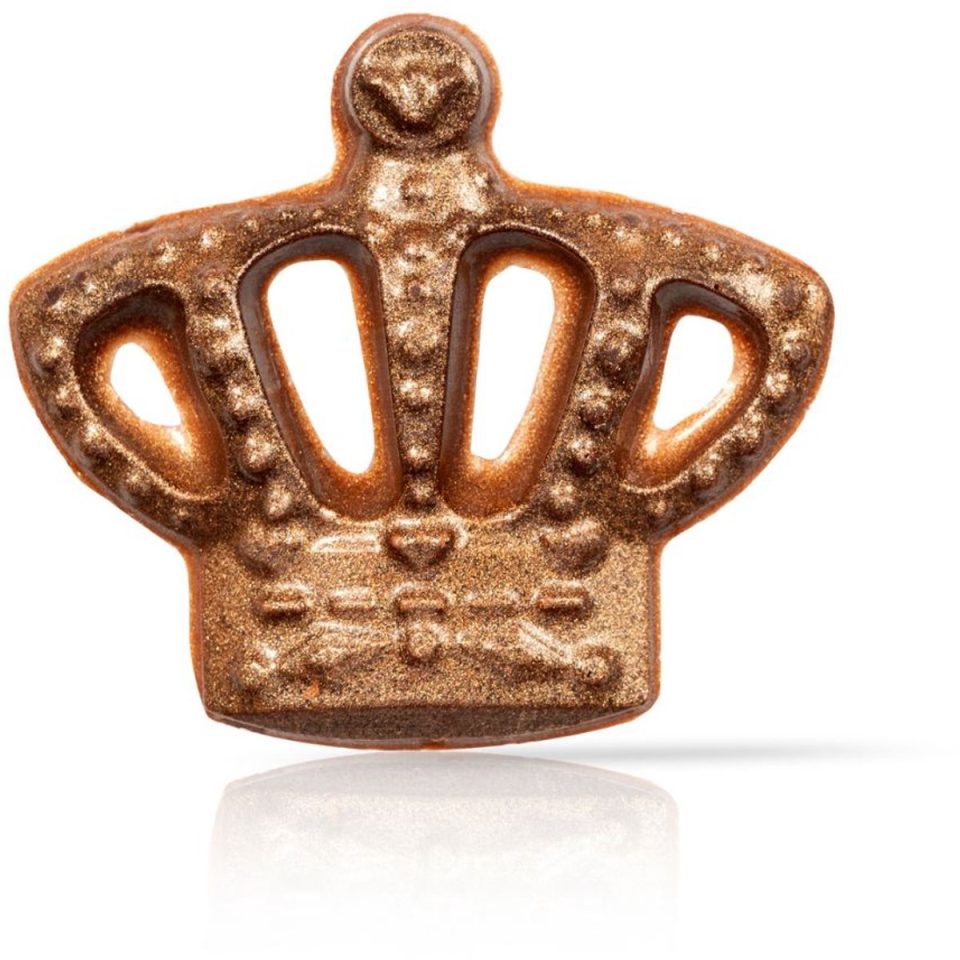 Brand New Cake Chocoladedecoratie Gouden Kroon (20 stuks)