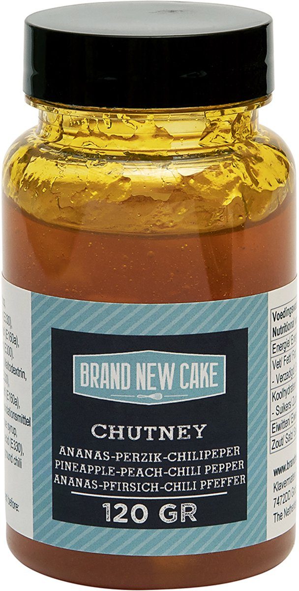 Brand New Cake Chutney Ananas-Perzik-Chilipeper 120 g