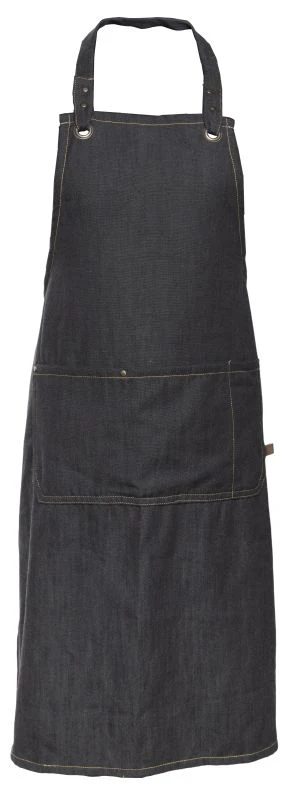 Cosy&Trendy Cosy & Trendy D'Nim keukenschort donkerblauw met verstelbare band