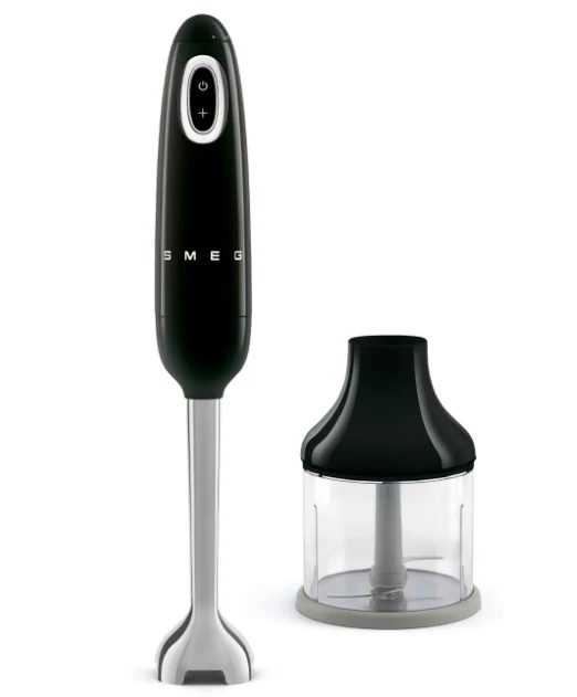 Smeg staafmixer hbf00bleu zwart