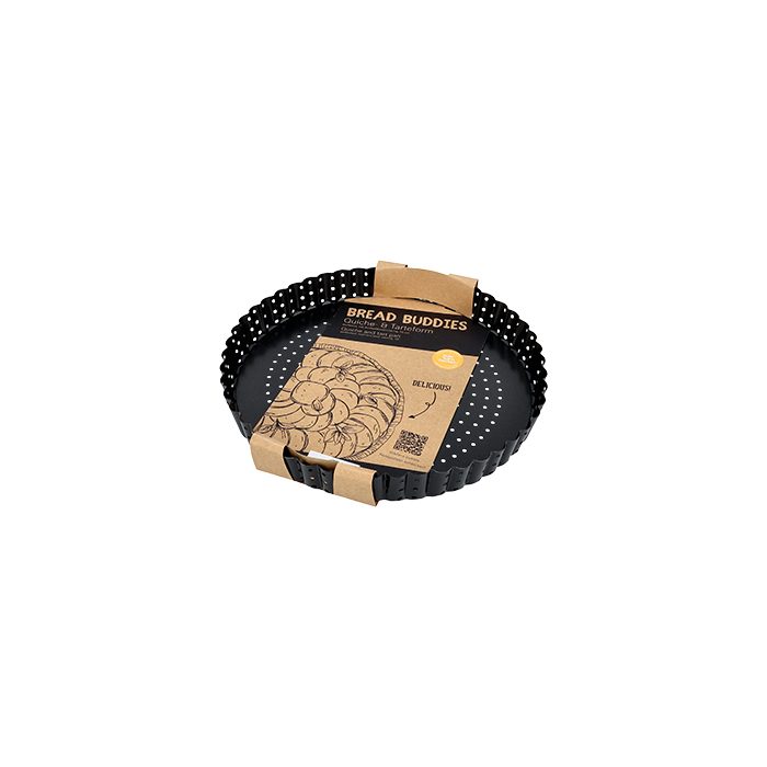 Birkmann taart- en quichevorm carbon steel losse bodem 25 cm