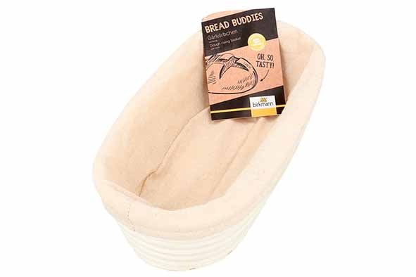Birkmann rijsmand Bread Buddies ovaal 30 x 14 cm