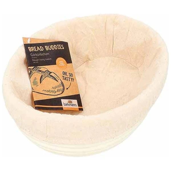 Birkmann rijsmand Bread Buddies ovaal 24,5 x 18,5 x 9,5 cm