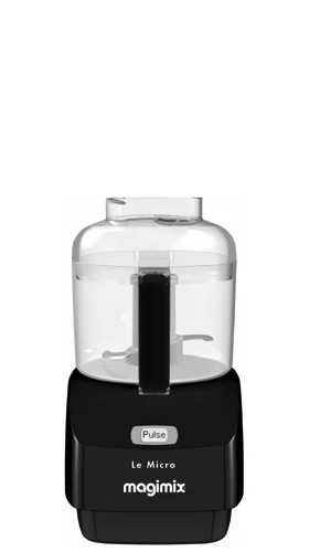 Magimix keukenmachine Micro Zwart 400W kunststof mengkom 0,8 l