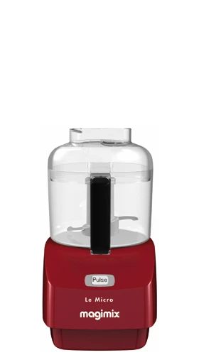 Magimix foodprocessor Micro Mini Hakmolen Rood 0,8 l