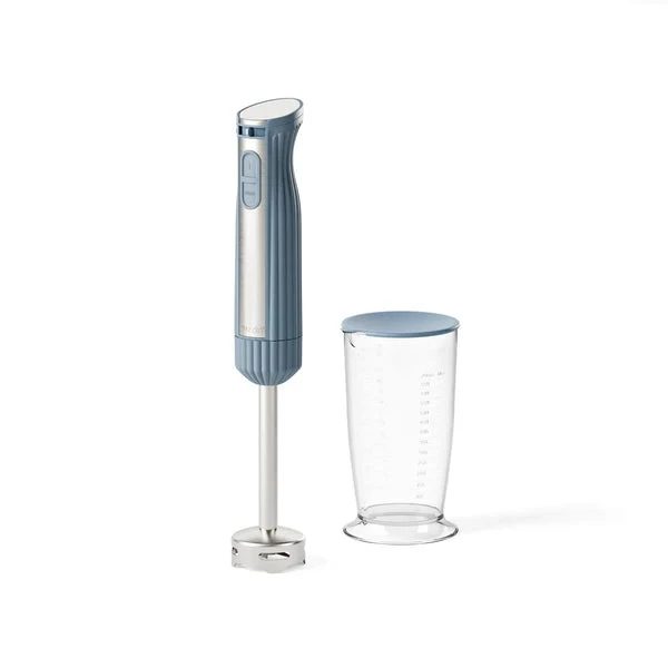 Guzzini staafmixer Sous Chef met maatbeker en deksel Navy