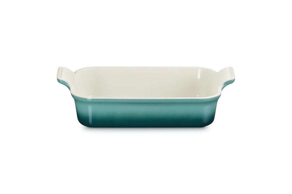 Le Creuset bakvorm Heritage rechthoekig Bleu Riviera 23 cm 1,4 l