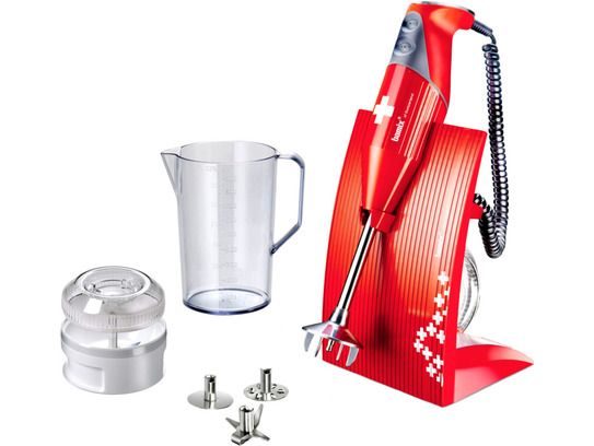 Bamix staafmixer Swiss Line M200 Red