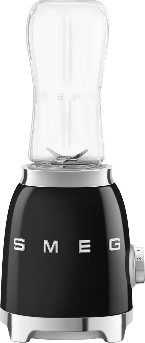 Smeg blender pbf00bleu Personal zwart 1 x 600 ml