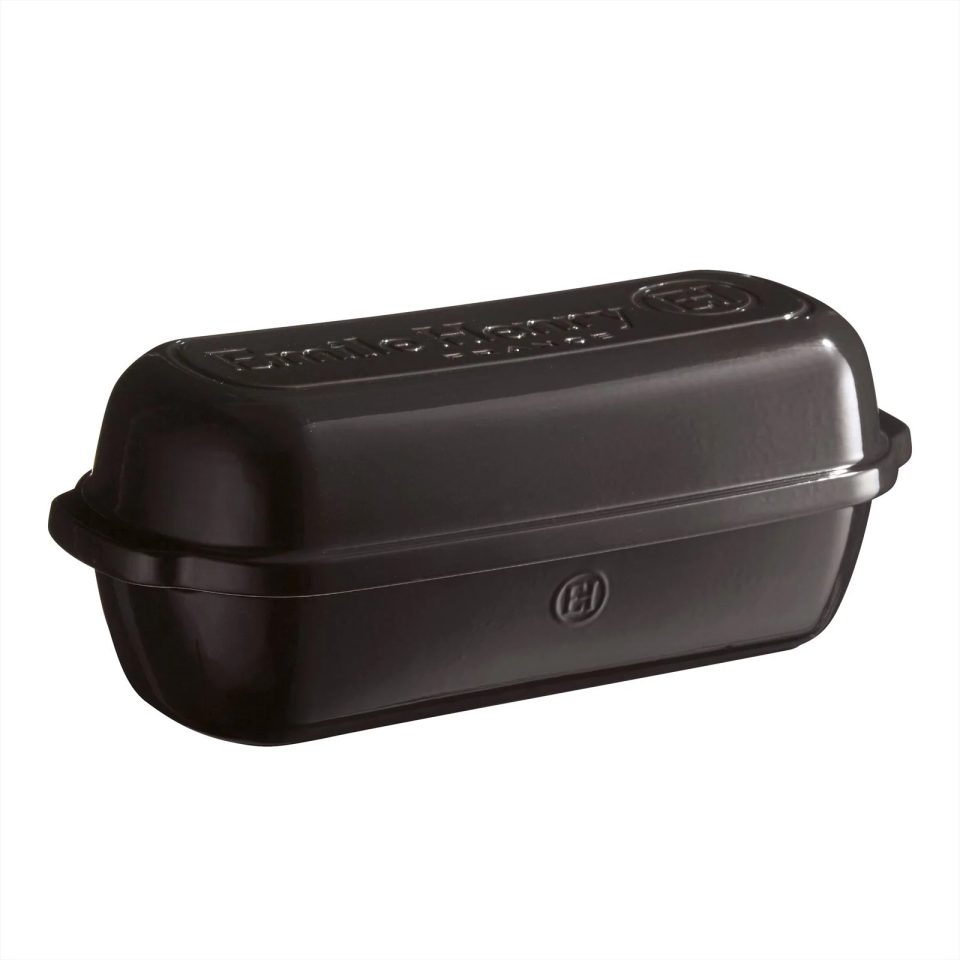 Emile Henry Broodvorm Campagne Fusain 39,5 x 16 x 15 cm 4,5 l