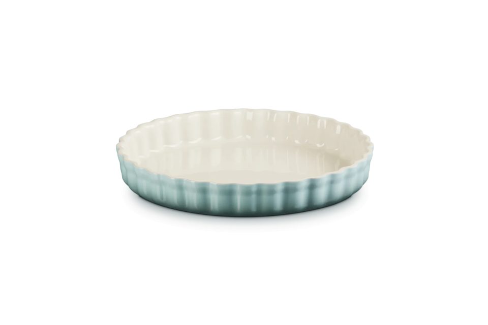 Le Creuset taartvorm Rond Sea Salt Aardewerk 28 cm 2,1 l