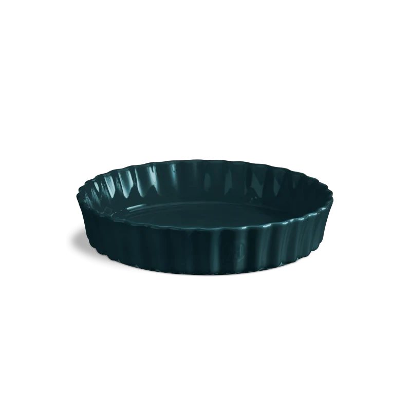 Emile Henry taartvorm gekarteld hoog Belle-Ile Ø24cm 1,15 l
