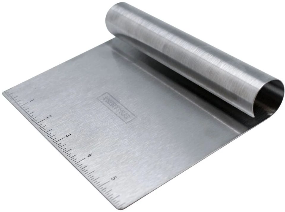 Nerthus Deegschraper en-snijder inox