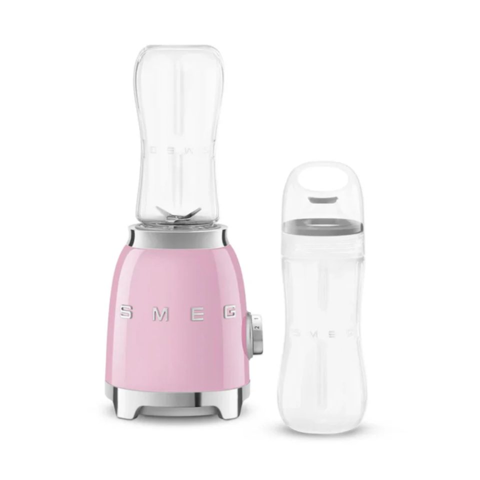 Smeg blender pbf01pkeu Personal Tritan Renew roze 600 ml