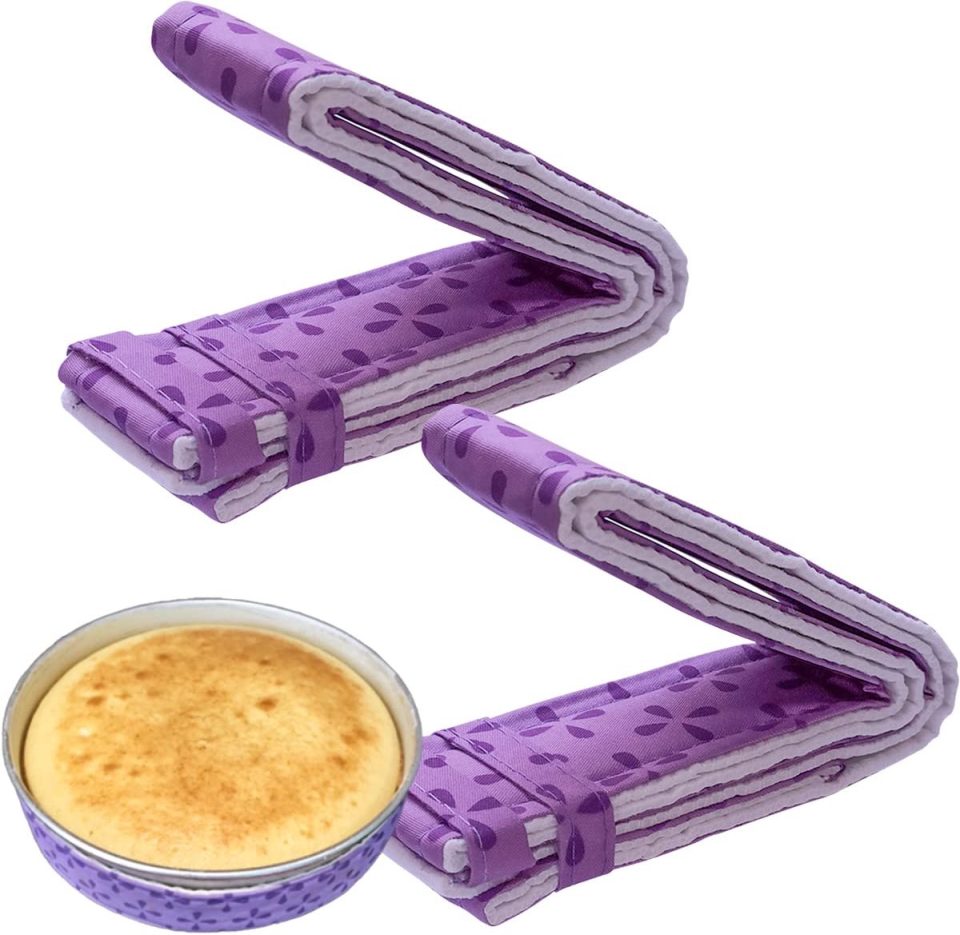 longziming -Cake Bakken Stroken Cake Ring Banden (2 stuks)
