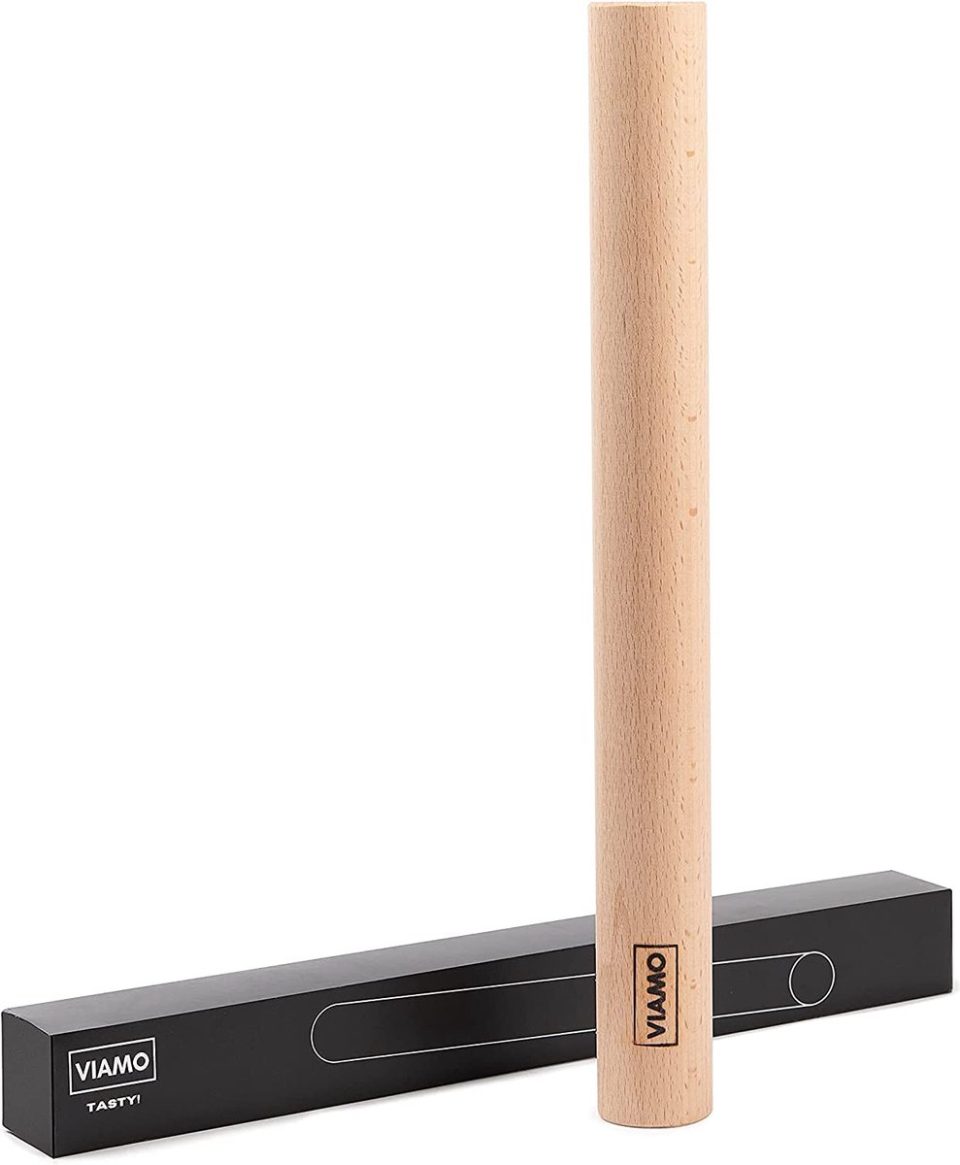 Viamo deegroller hout houten Deegroller rolhout