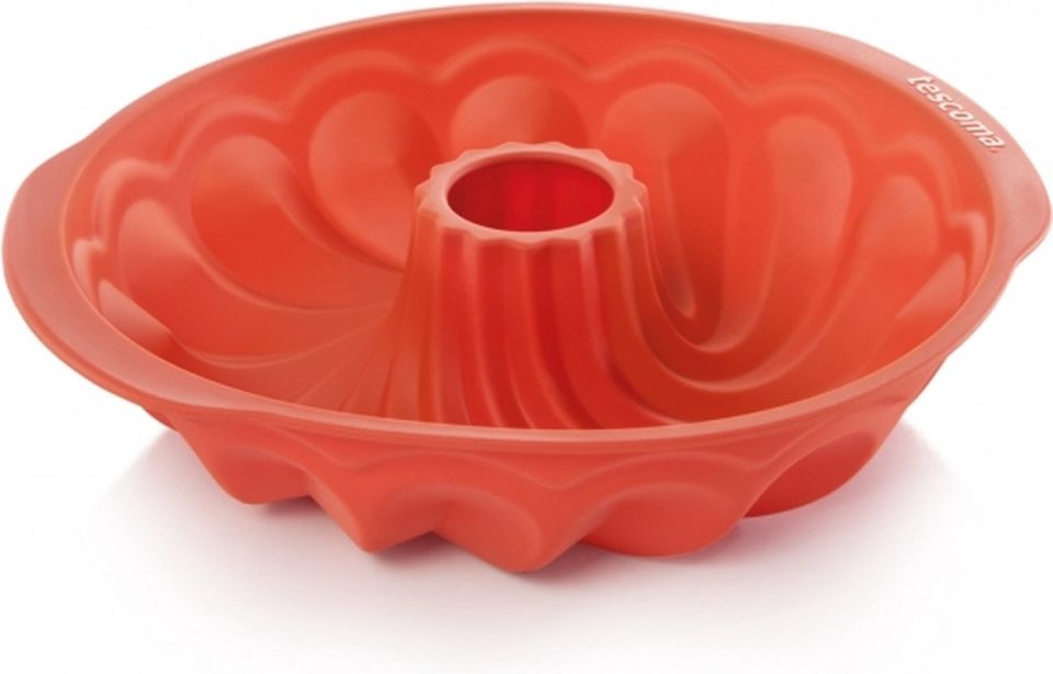 Tescoma cakevorm Siliconen met Koker Laag 24 cm