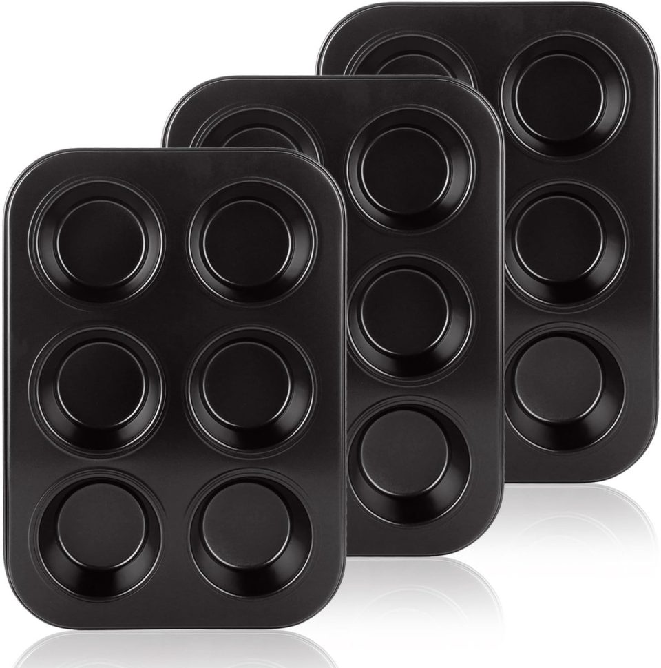 Ibenzoa Drie Muffinplaten 26,5 x 18,5 cm
