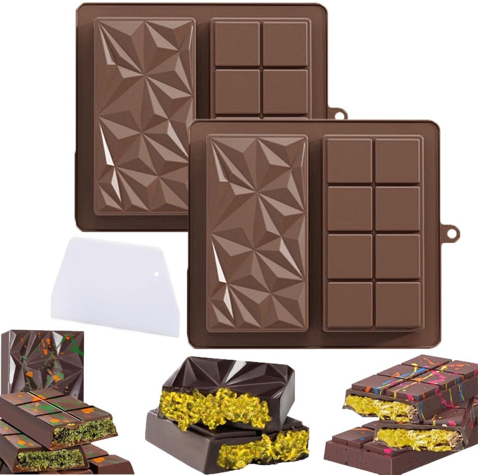 Ibenzoa chocoladevorm Innovatieve Siliconen voor Creatieve (2 stuks)