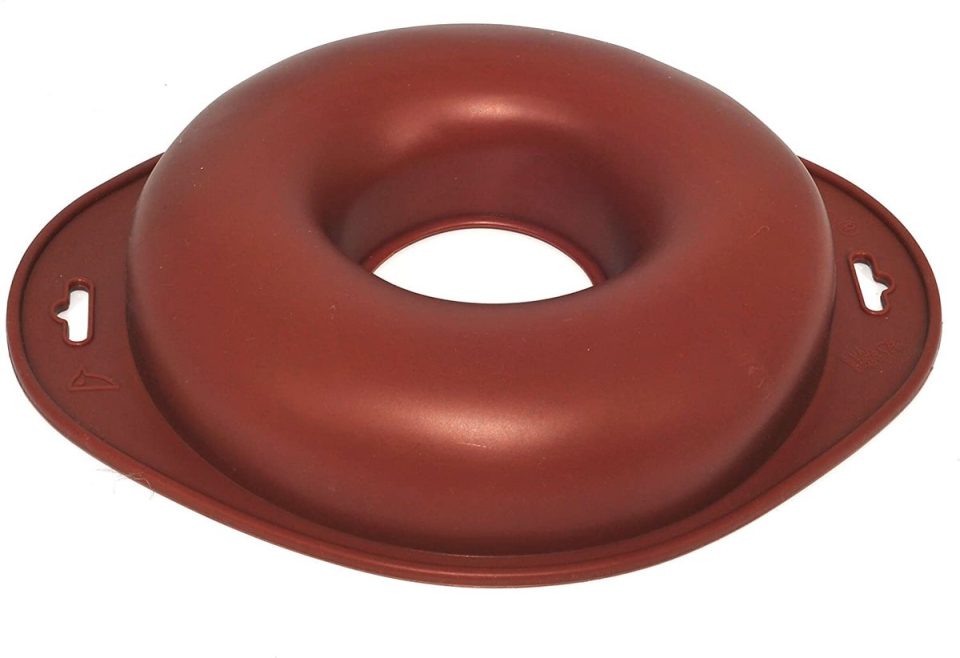 Ibenzoa siliconen bakvorm voor Donuts en Kleine Taarten 22,9 cm