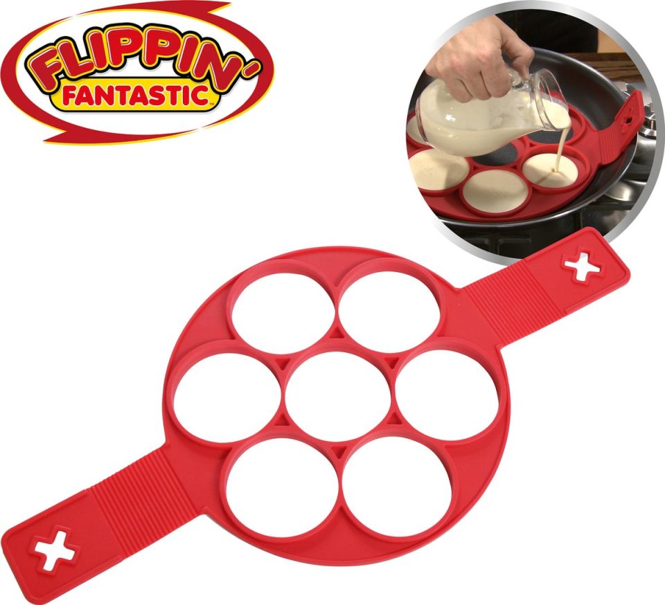 Flippin Fantastic bakvorm Mini pannenkoeken maker pannenkoeken vorm siliconen