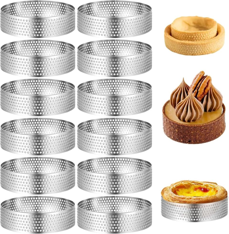 KZQ Mousse Ringen 6 cm (12 stuks)