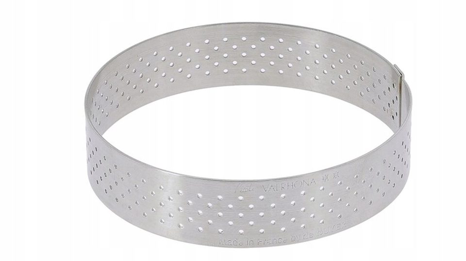 DeBuyer bakring de Buyer Perforate Ronde RVS 28,5 cm
