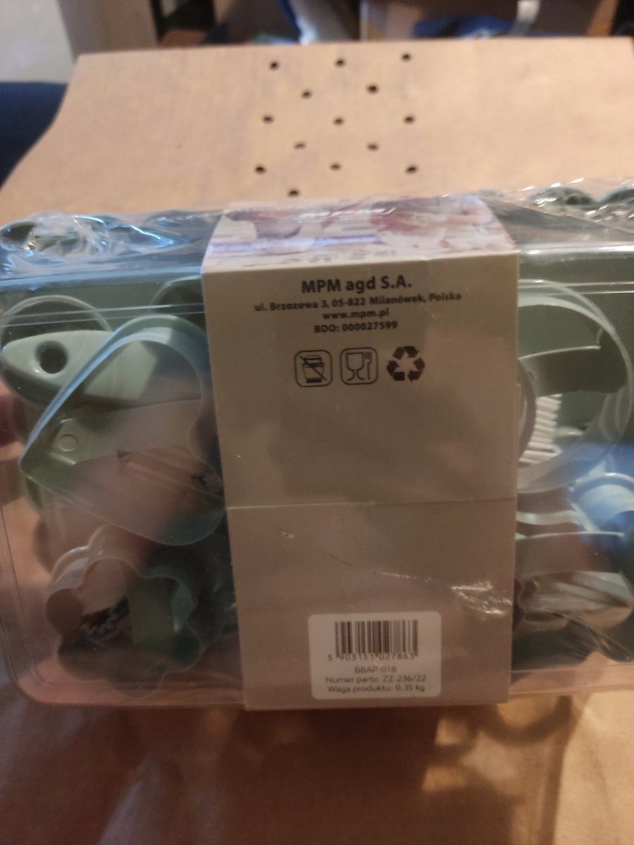 MPM Blauwe Cukreriesset Bakbenodigdheden Set