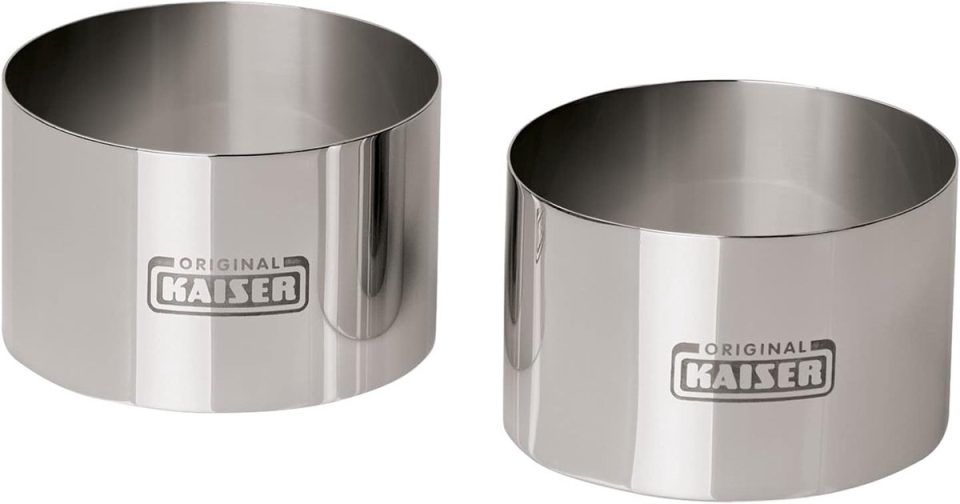Lexium Store bakvorm Sloffenring Zilver 8 cm