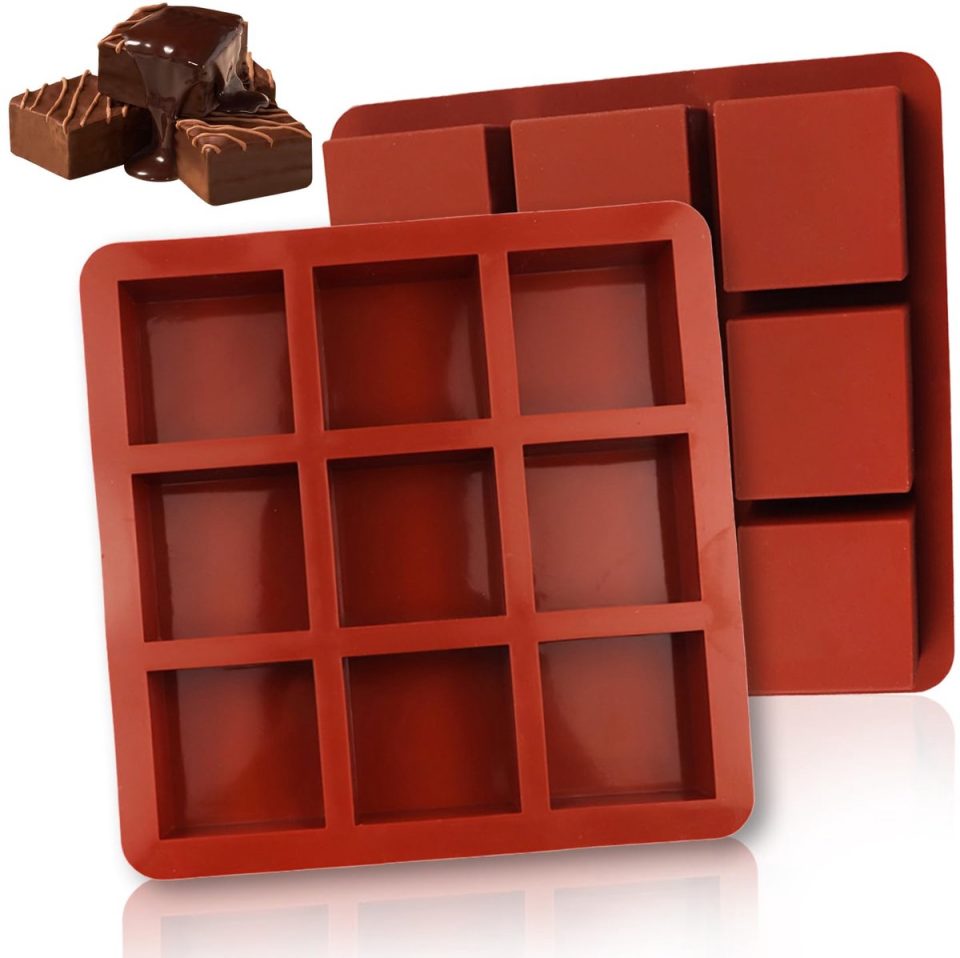 Ibenzoa Flexibele Silikonvormen Set voor Unieke Chocoladecreaties