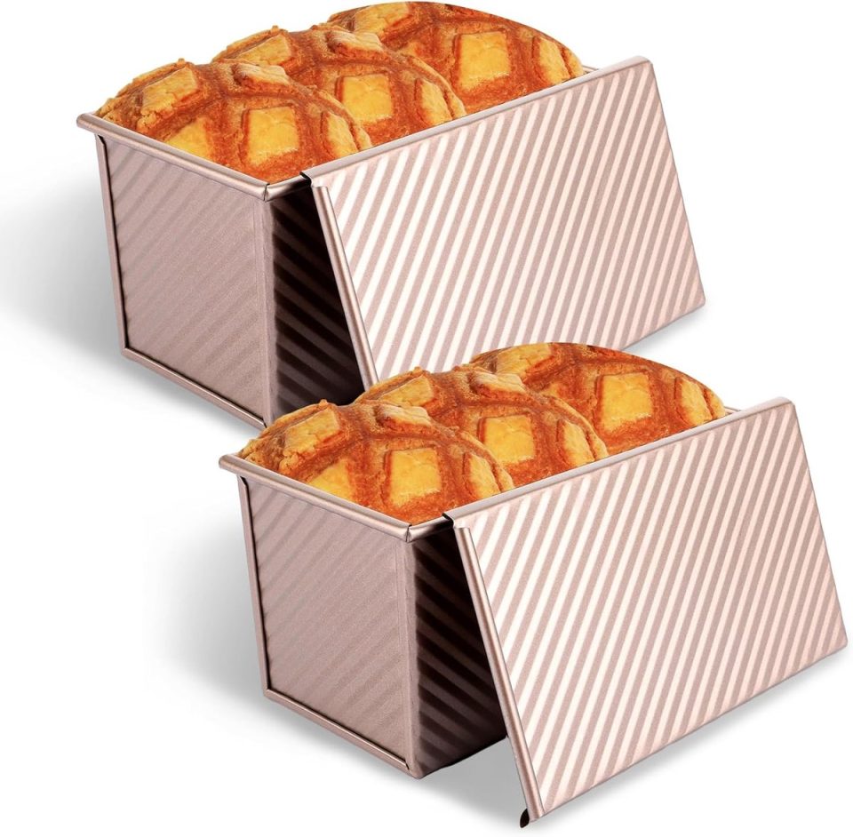 Ibenzoa Aluminium Broodvorm met Deksel