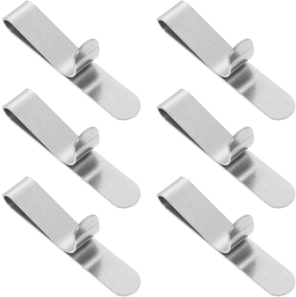 longziming -Verstelbare Fixierschnallen Mousse Ring Sluitingen (6 stuks)