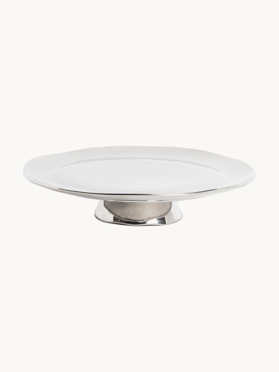 Bitossi Home taartplateau Oro e Argento