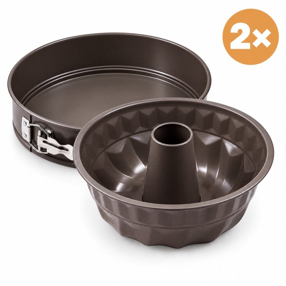 Levano springvorm en Tulbandvorm Set van 2