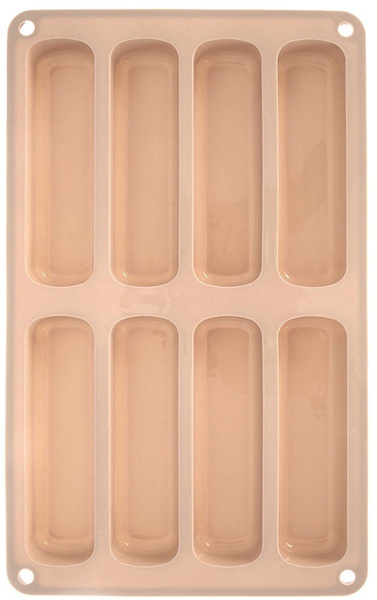 Orion bakvorm Lange Vingers Beige 28 x 17 x 2 cm (8 stuks)
