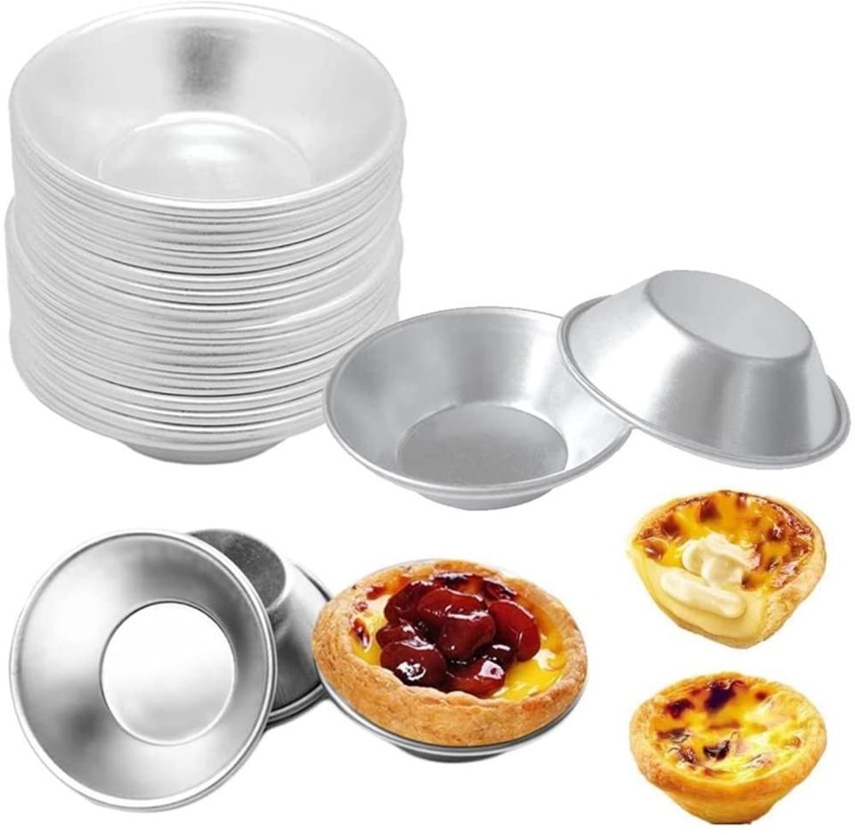 Duraxl muffinvorm Aluminium Zilver (20 stuks)