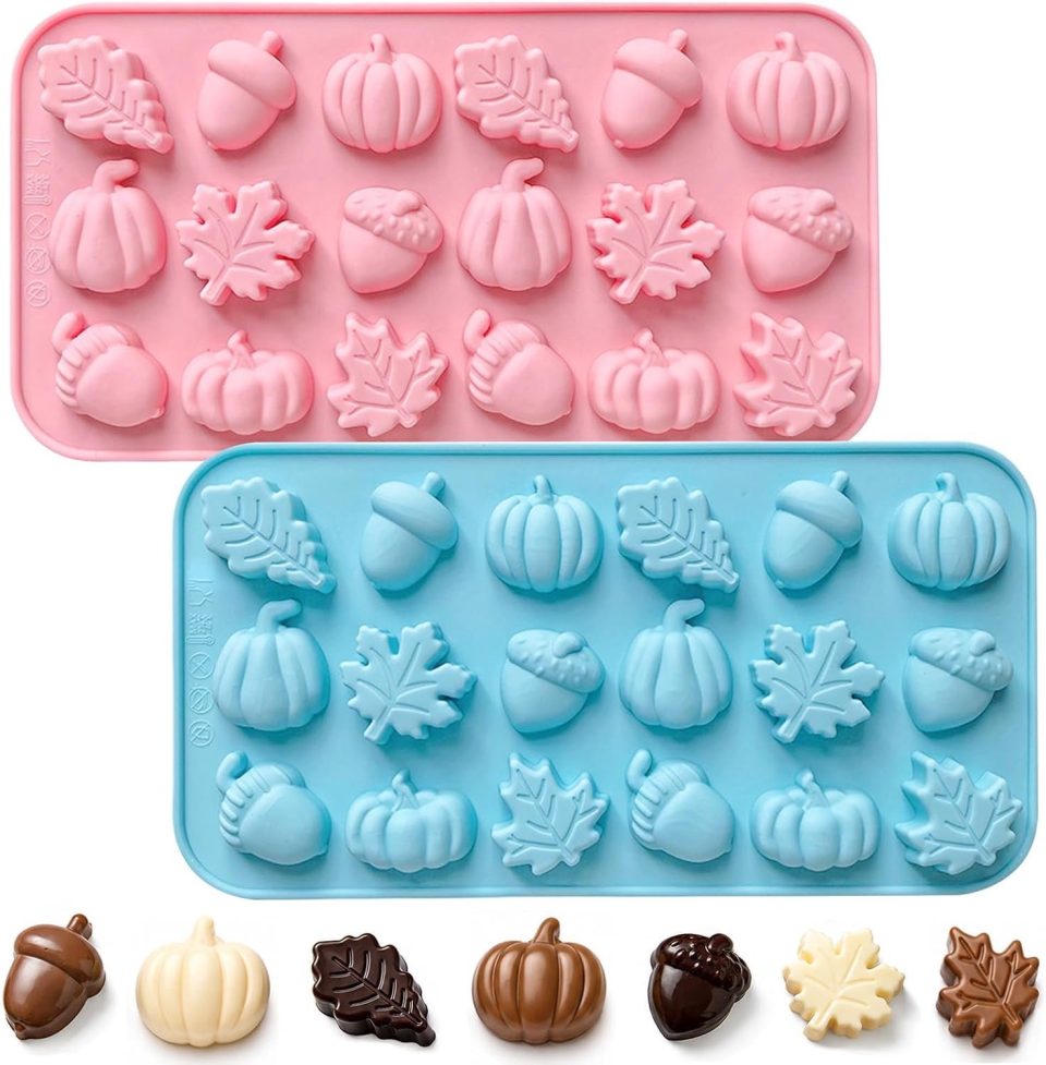 Skiehan Herfst Silicone Snoepvorm (2 stuks)