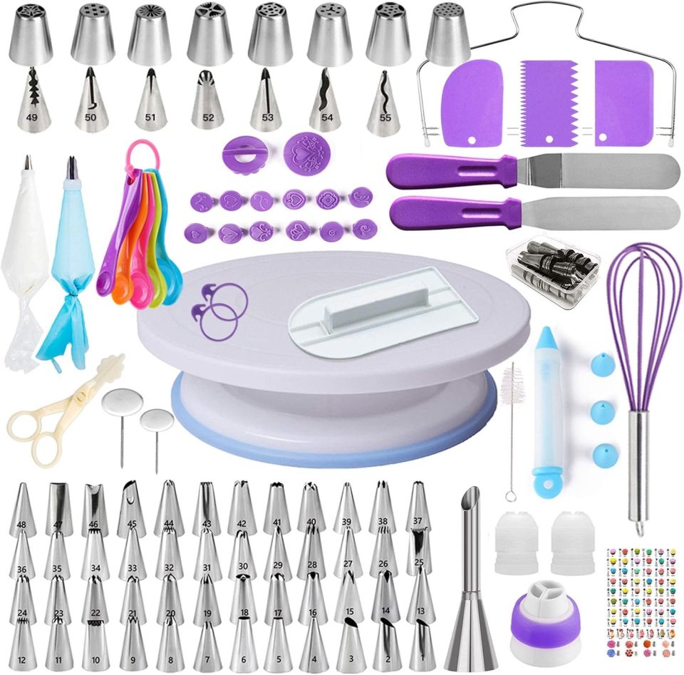Cooau Taart Decoratie Set 137-delige