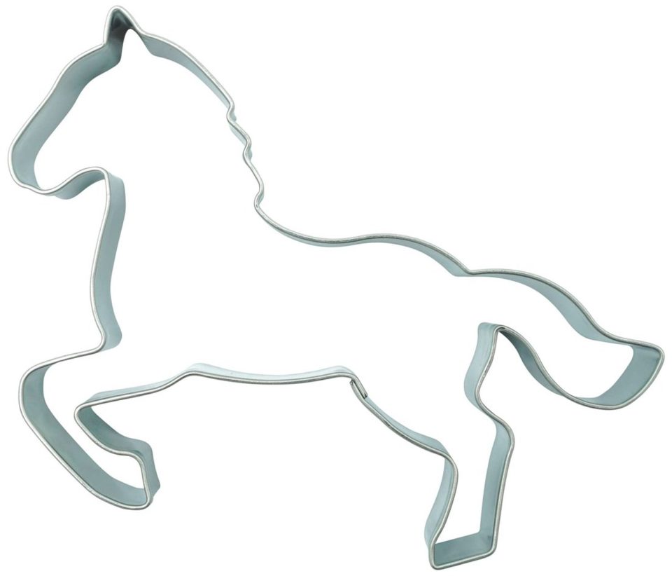 Duraxl uitsteekvorm Paard Roestvrij staal 9,3 cm