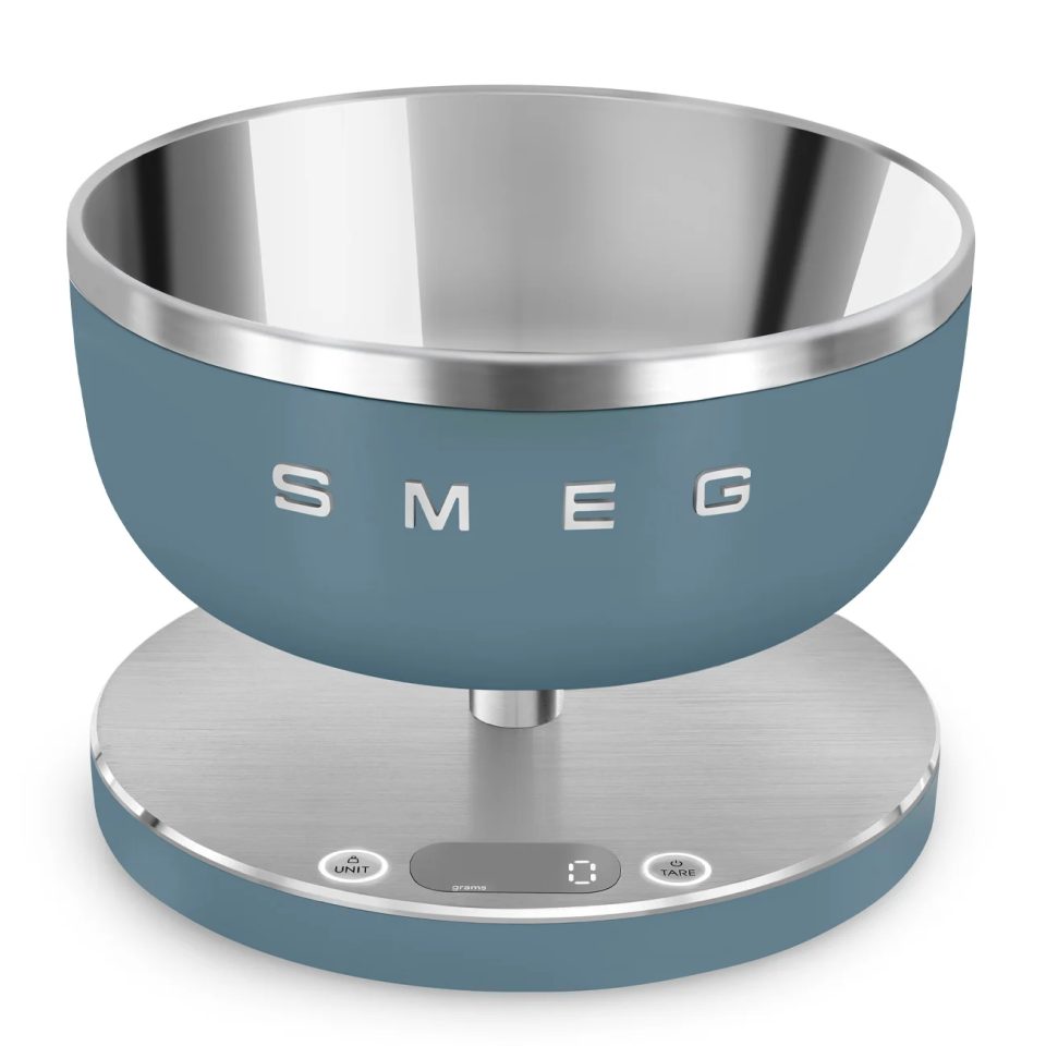 Smeg KSC01SBMWW Keukenweegschaal storm blue
