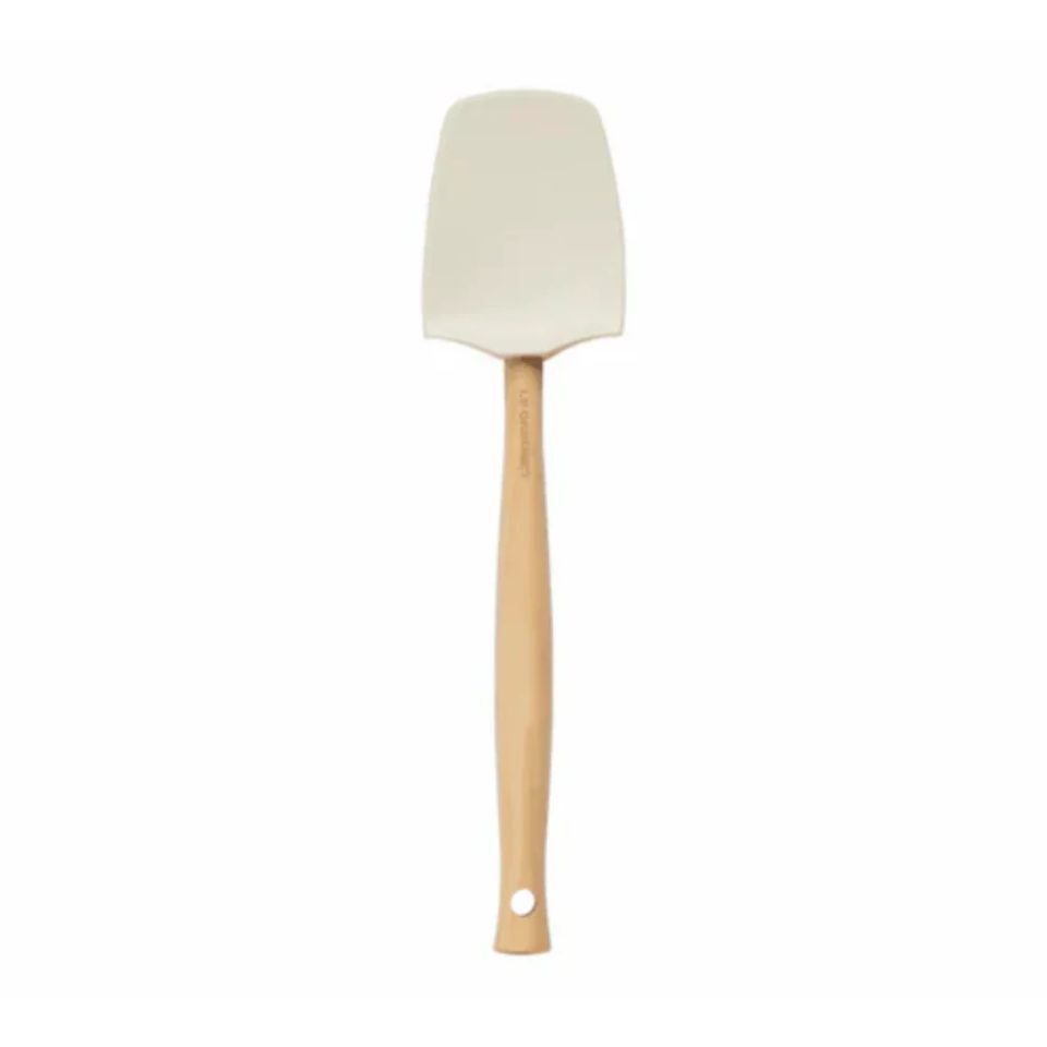 Le Creuset Silicone Premium grote lepelspatel in Meringue