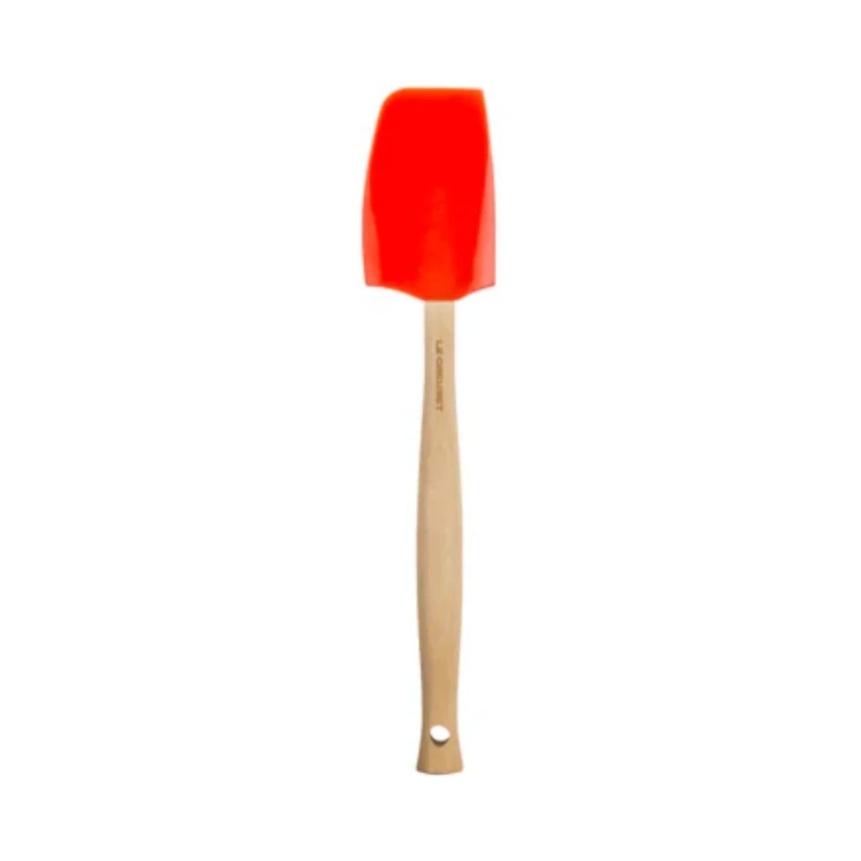 Le Creuset Silicone Premium medium spatel in Oranjerood