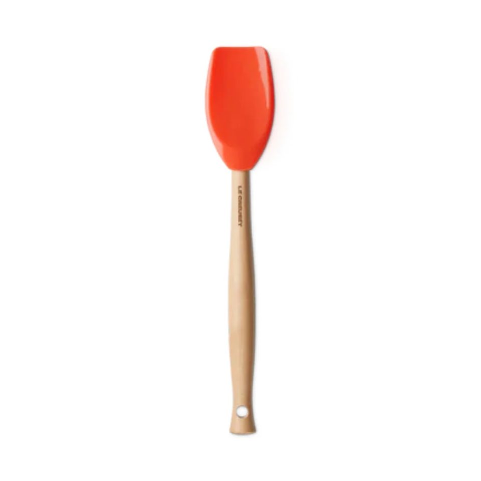 Le Creuset Silicone Premium lepelspatel in Oranjerood