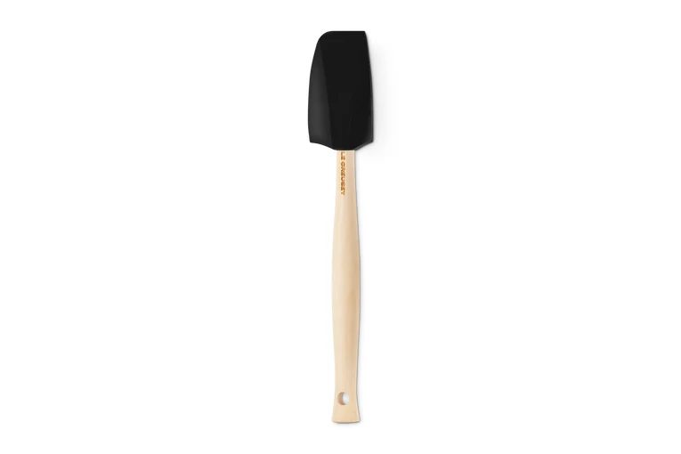 Le Creuset Silicone Premium kleine spatel in Ebbenzwart