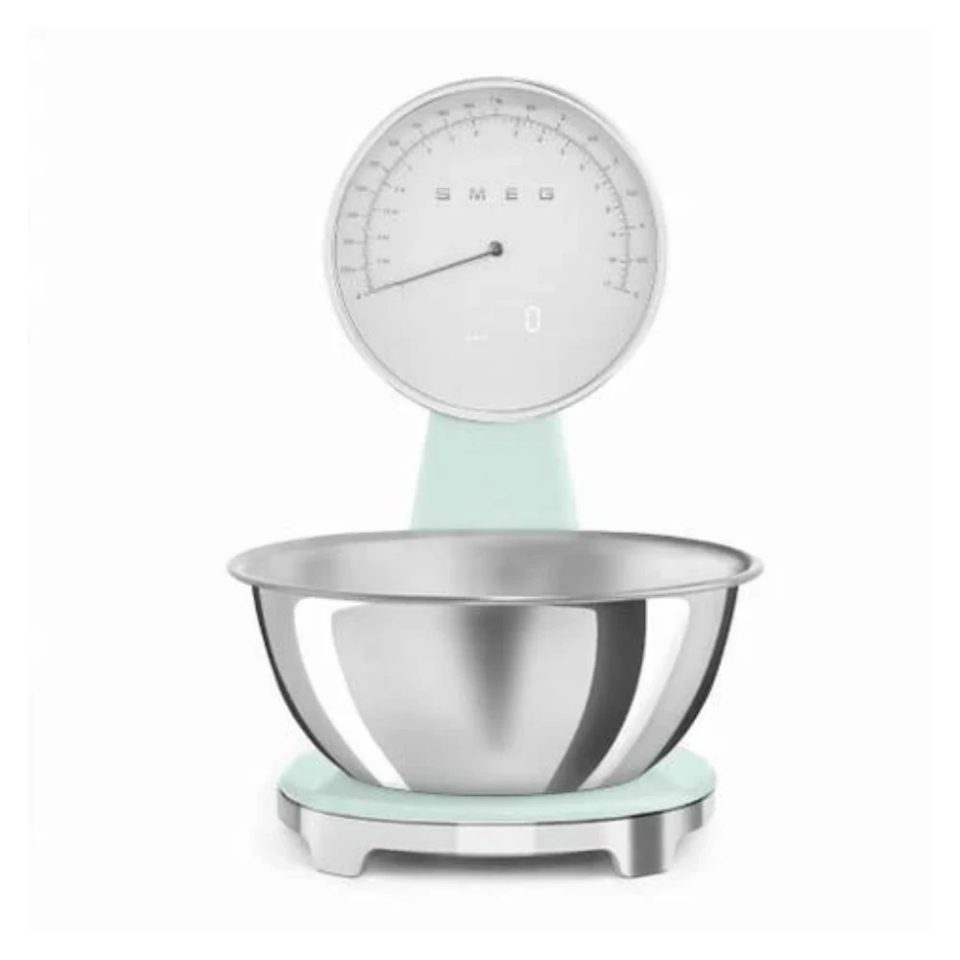 Smeg KSF01PGWW Keukenweegschaal analoog/digitaal