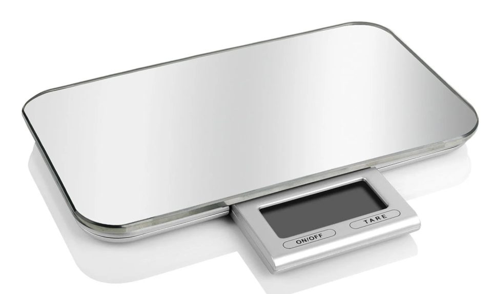 Pebbly Slim kitchen scales