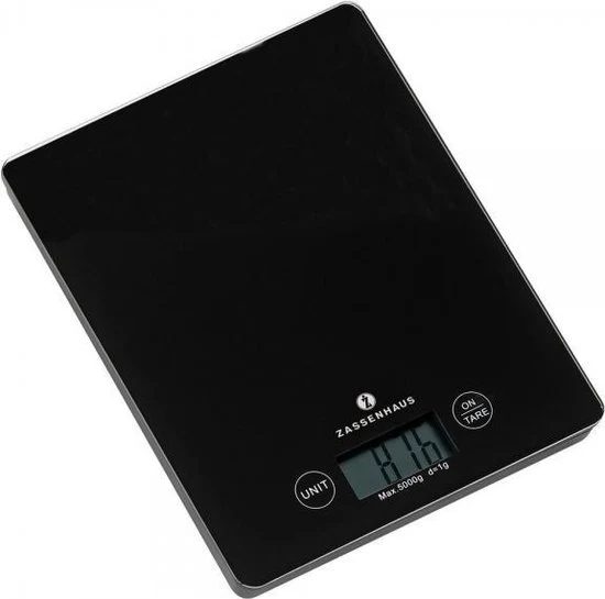 zassenhaus Digitale Keukenweegschaal balance, zwart