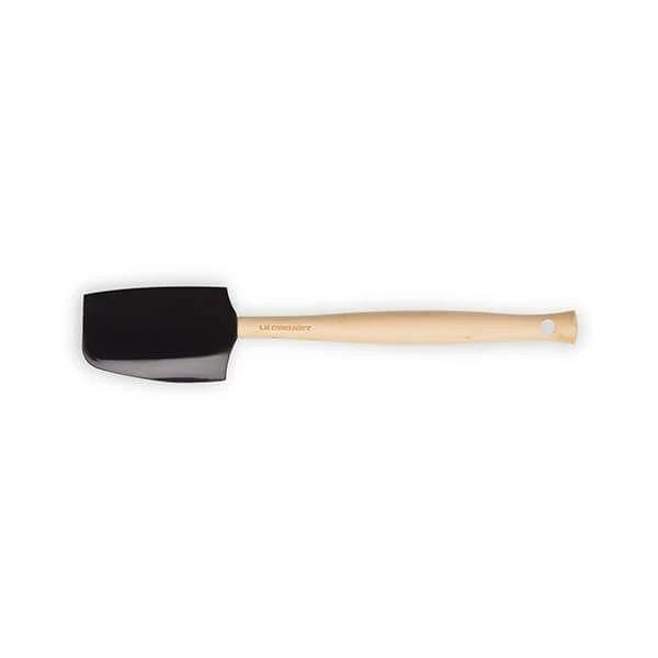 Le Creuset Silicone Premium medium spatel in Ebbenzwart