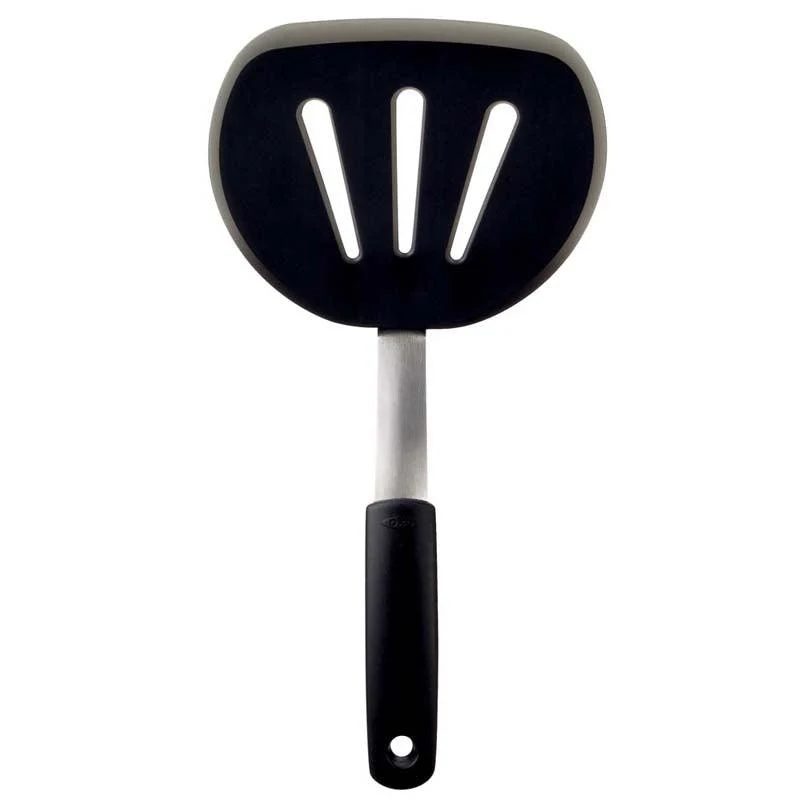 OXO Spatel m/gleuf breed, siliconen 6